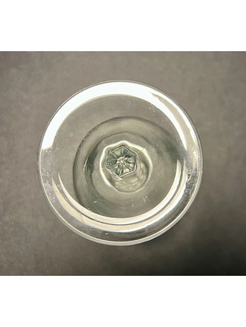 Luminarc France 1970s Set Of 3 Hurricane Goblets Clear Glass, 2.75x7.5”
